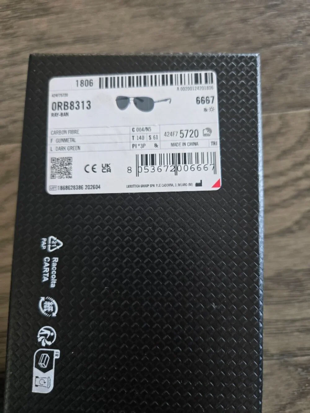 Brand New Ray Ban Sunglasses